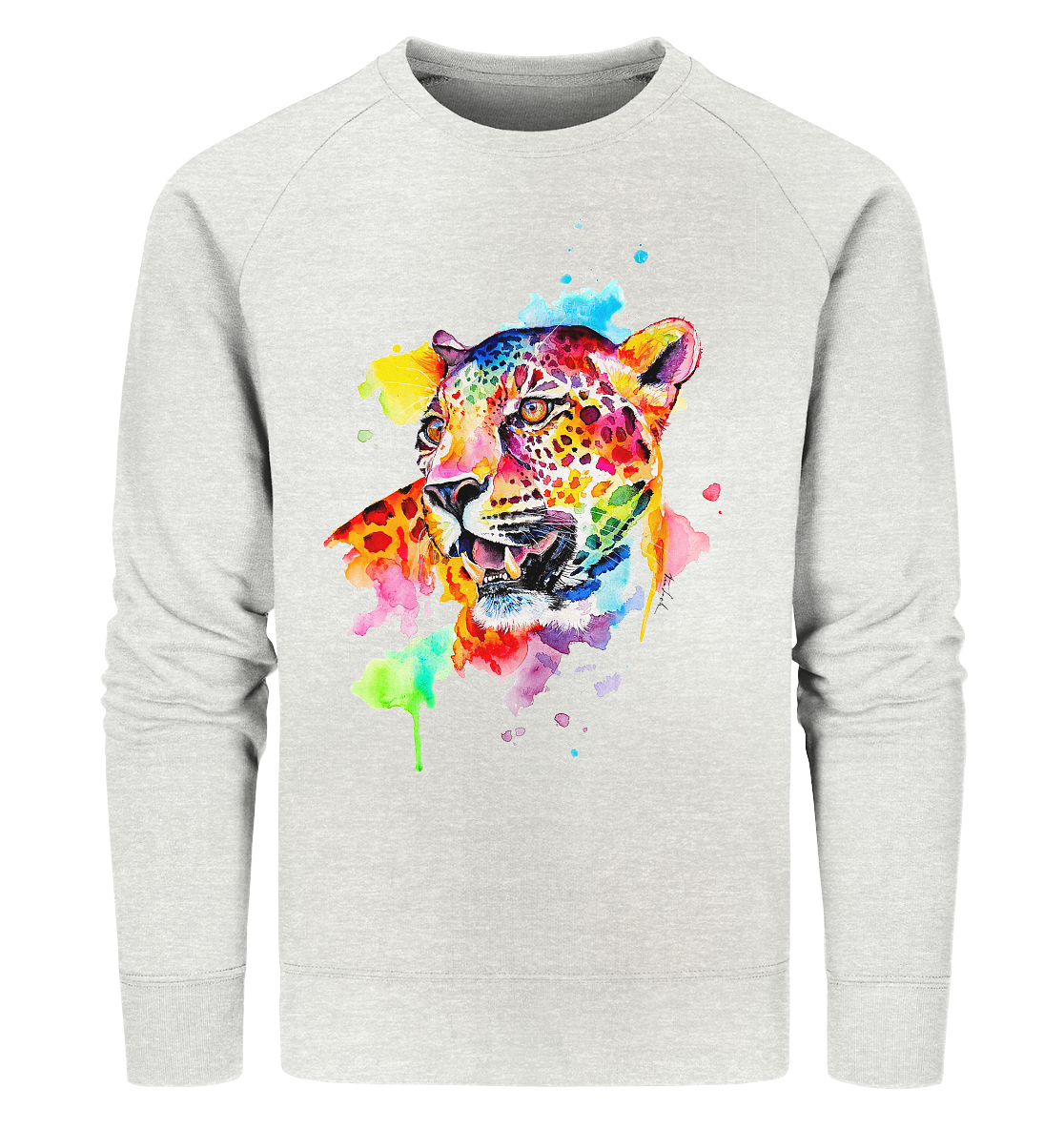 Bunter Leopard  - Organic Sweatshirt