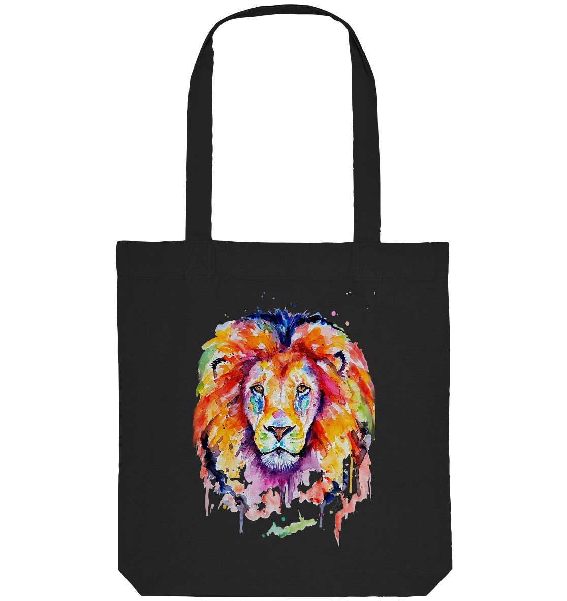 Bunter Löwe - Organic Tote-Bag