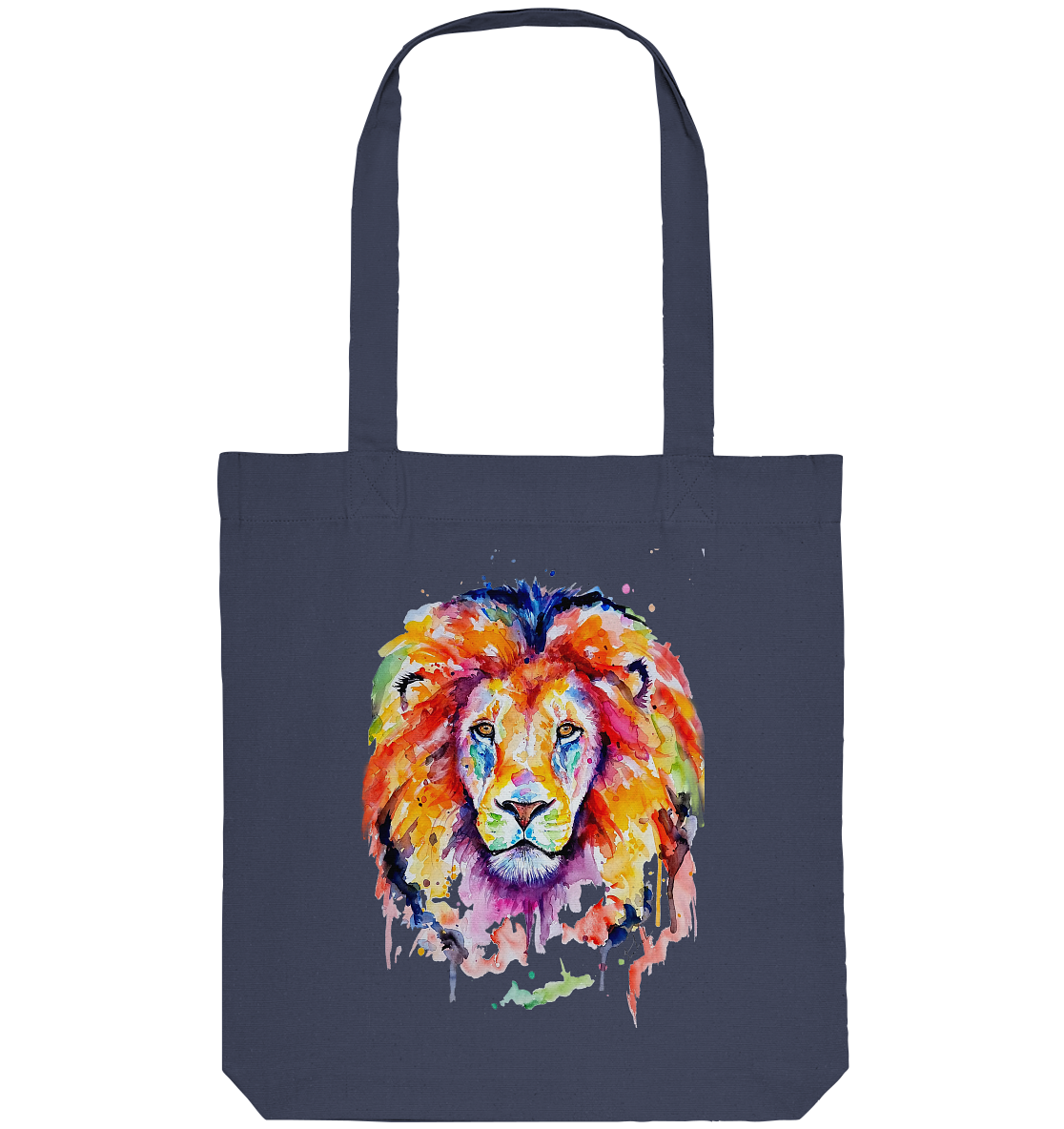 Bunter Löwe - Organic Tote-Bag