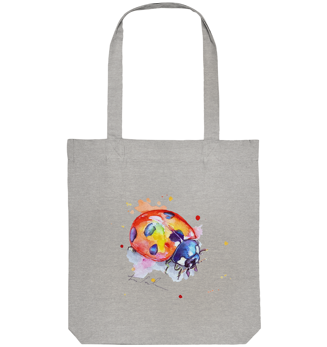 Bunter Marienkäfer - Organic Tote-Bag