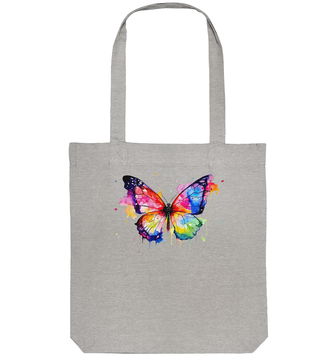 Motiv farbenfroher Schmetterling - Organic Tote-Bag