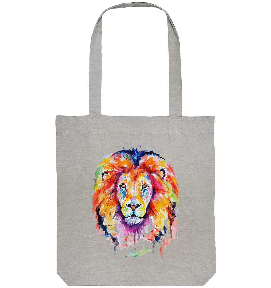 Bunter Löwe - Organic Tote-Bag