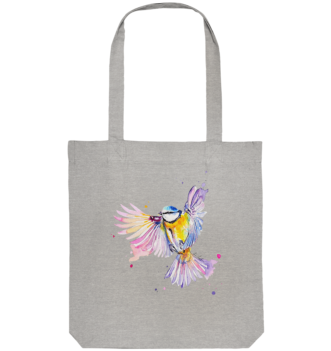 Motiv Blaumeise - Organic Tote-Bag