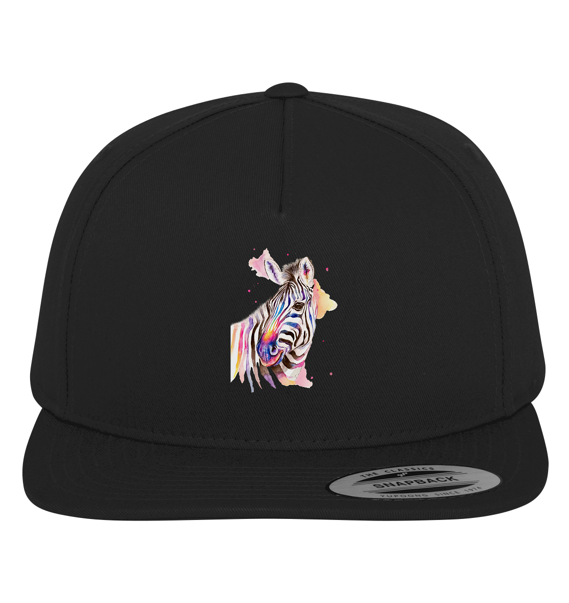 Buntes Zebra - Premium Snapback