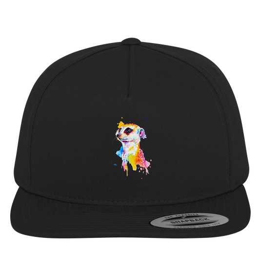 Motiv farbenfrohes Erdmännchen - Premium Snapback