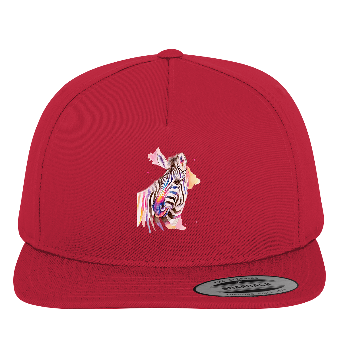 Buntes Zebra - Premium Snapback