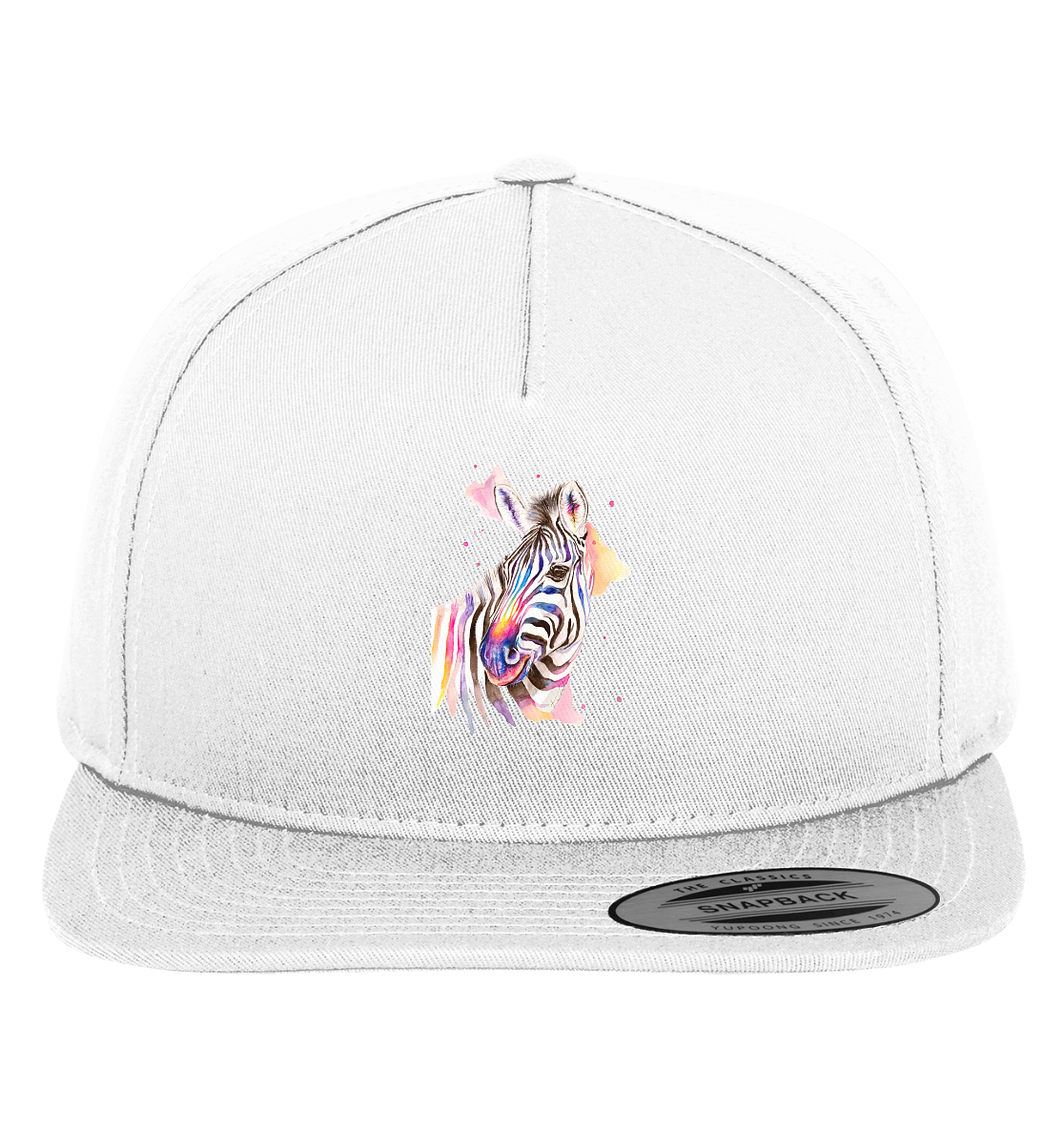 Buntes Zebra - Premium Snapback