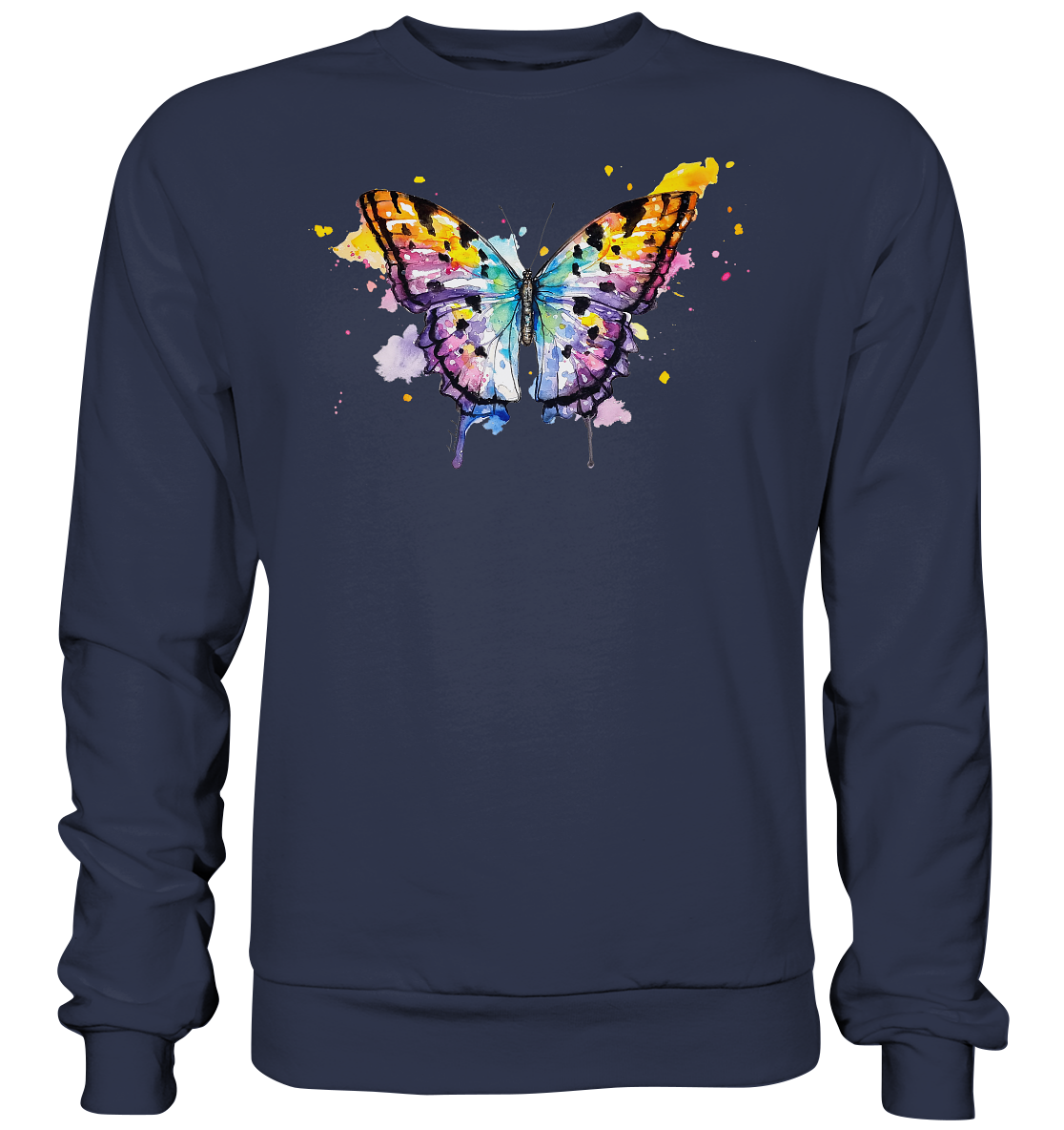 Bunter Schmetterling - Premium Sweatshirt