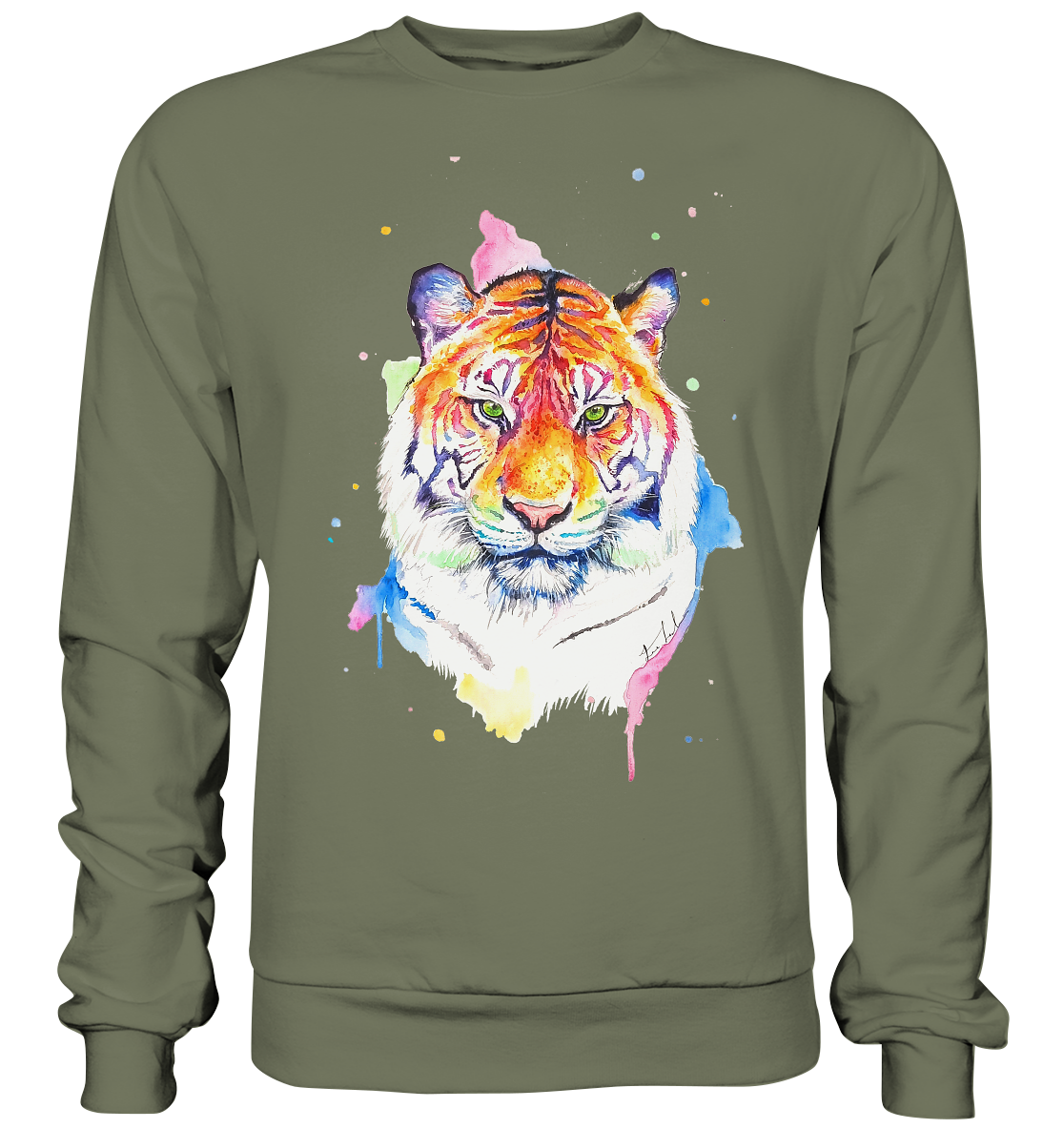 Bunter Tiger - Premium Sweatshirt