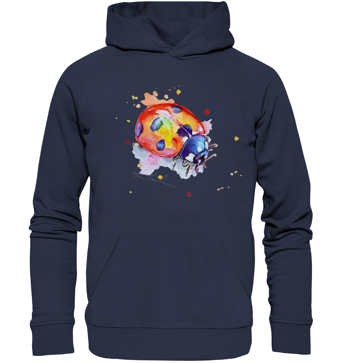 Bunter Marienkäfer - Premium Unisex Hoodie