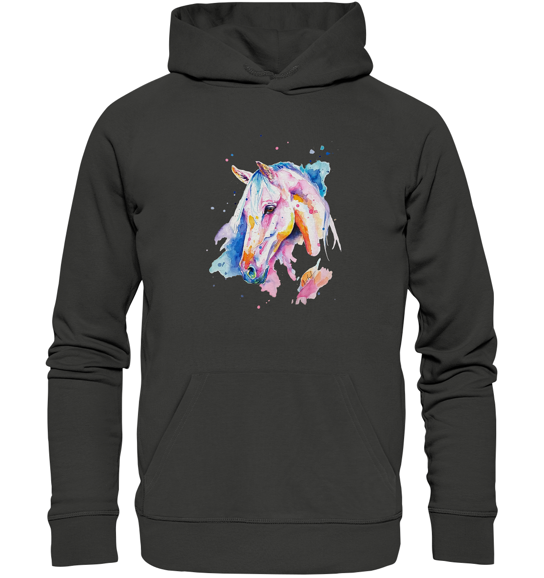 Buntes Pferd - Premium Unisex Hoodie