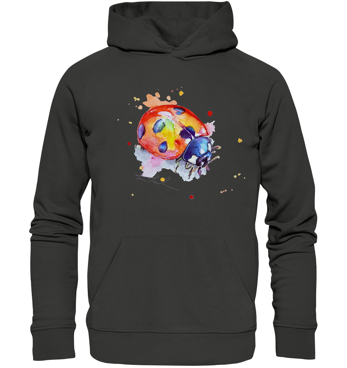 Bunter Marienkäfer - Premium Unisex Hoodie