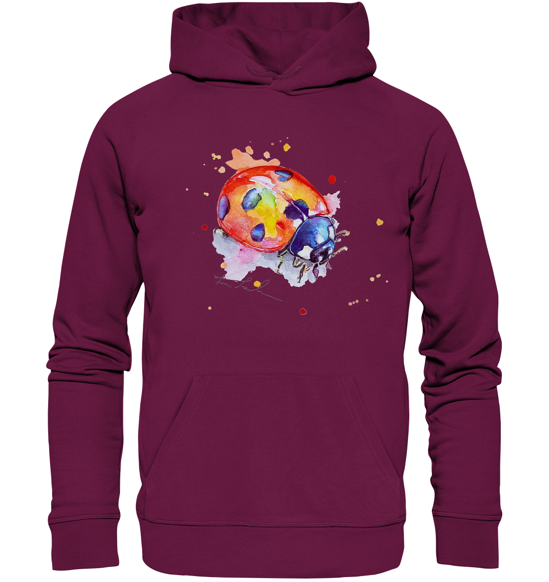 Bunter Marienkäfer - Premium Unisex Hoodie