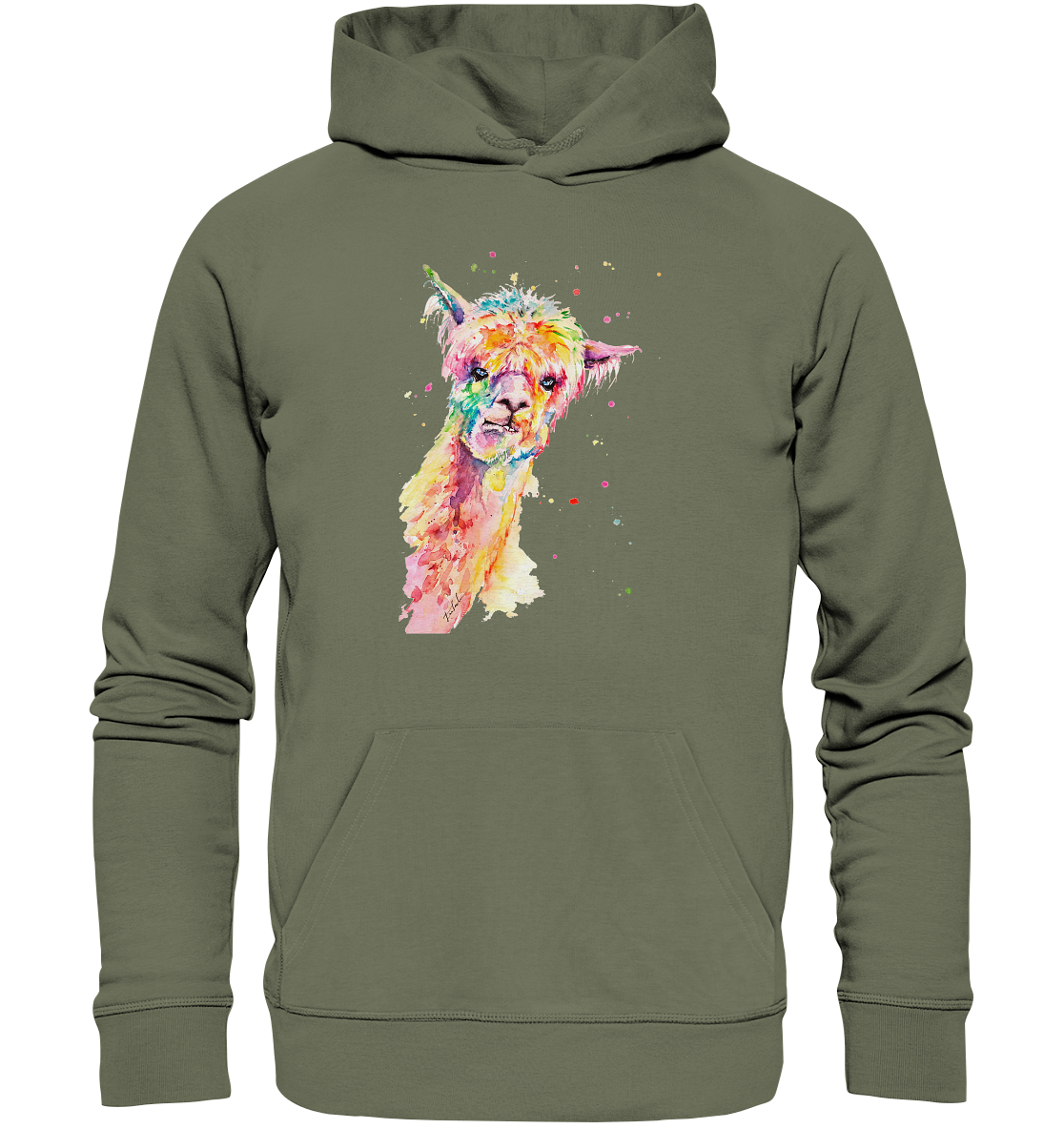 Lustiges Alpaka - Premium Unisex Hoodie