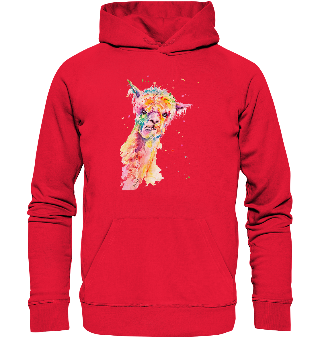 Lustiges Alpaka - Premium Unisex Hoodie