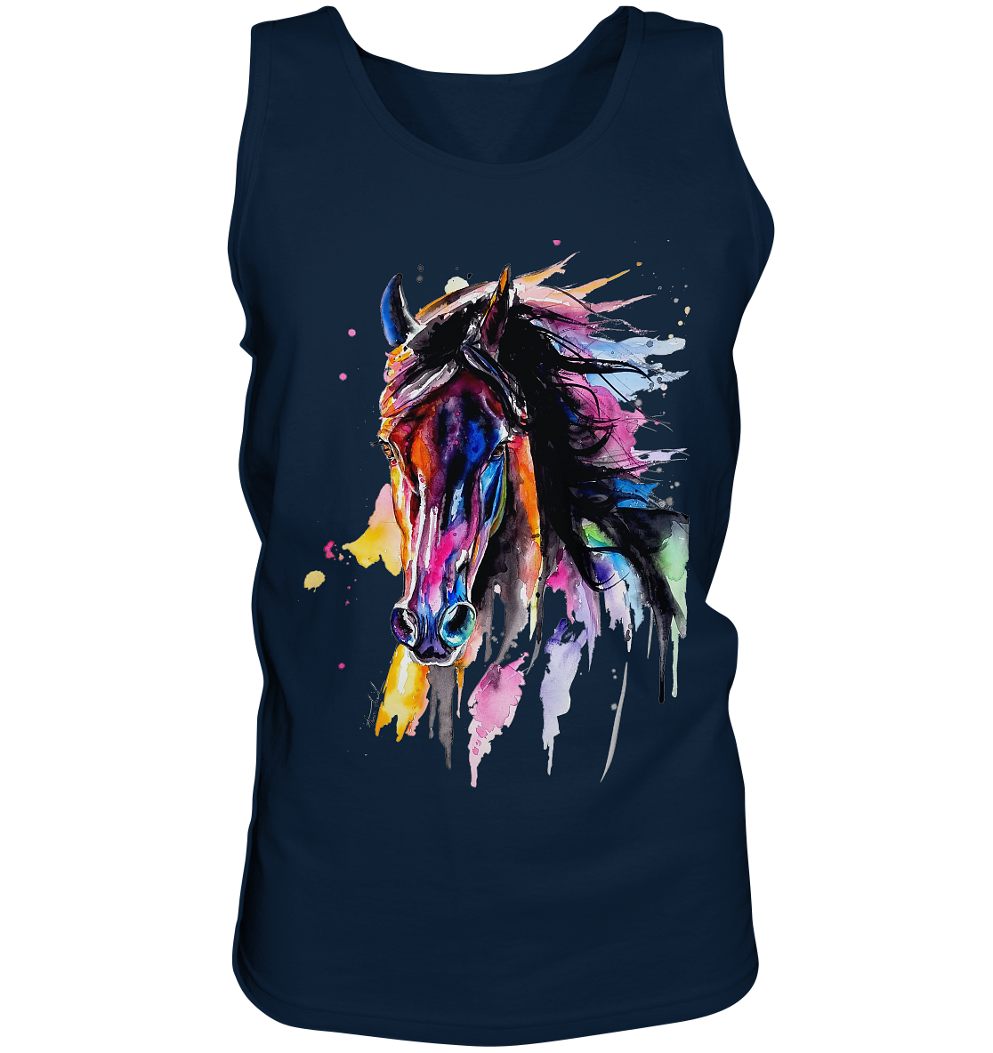 Schwarzes Pferd - Tank-Top