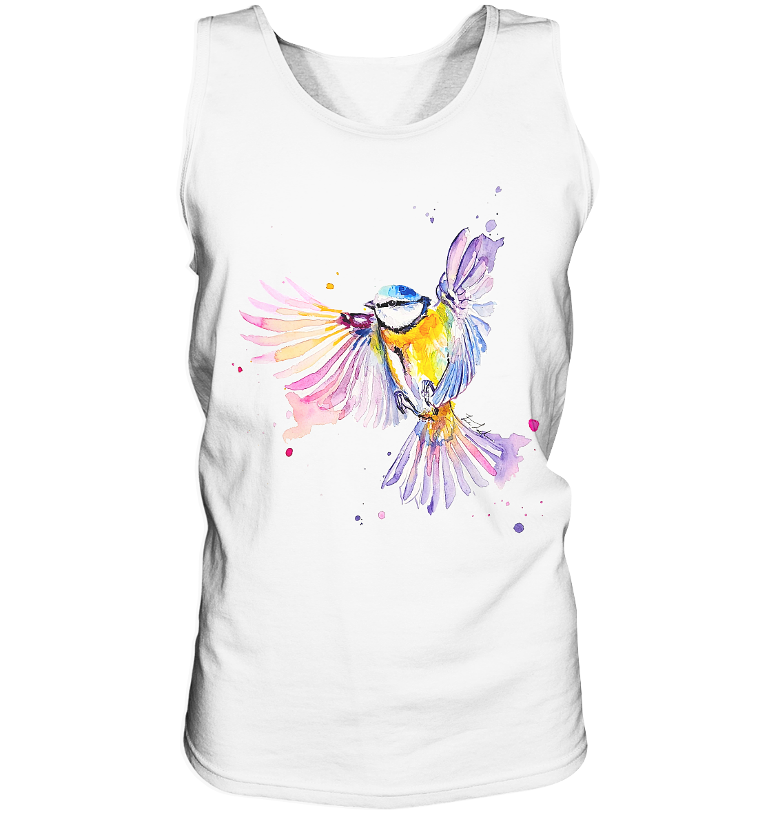 Motiv Blaumeise - Tank-Top